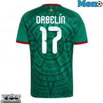 Mexico Orbelin Pineda #17 Replica Home Shirt World Cup 2026 Short Sleeve